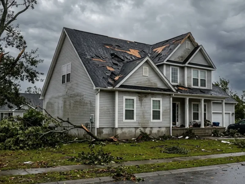 Storm Damage Repair Peoria IL and Gig Harbor WA – How Homeowners Should Respond After a Storm